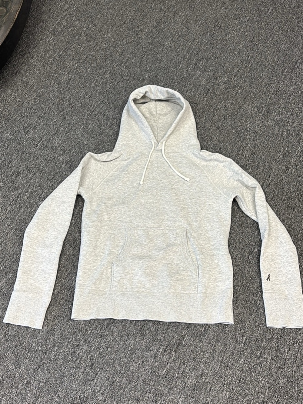 Human Woman Grey Hoodie Size XS